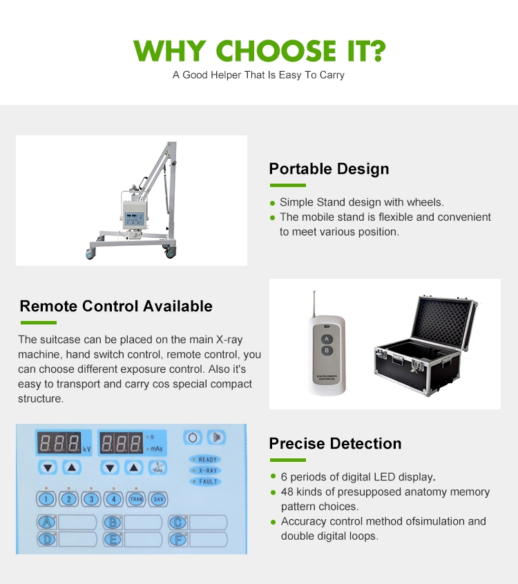 My-D019A Medical Hospital Instrument Digital Portable X-ray Equipment