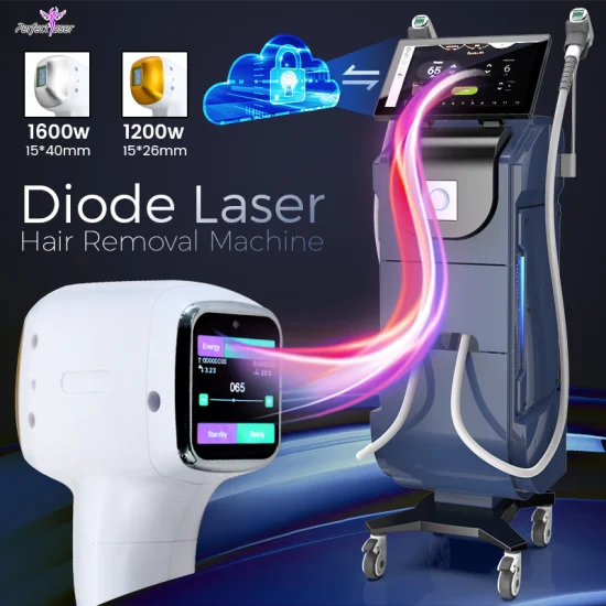 FDA 808nm Épilation au laser à diode de titane IPL Opt Elight RF Soins de la peau Resserrement Rajeunissement Photo Rajeunissement Équipement de beauté Machine laser à glace